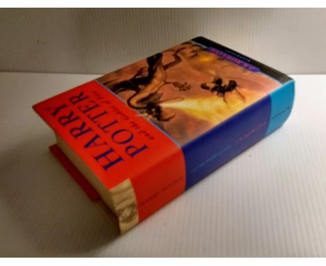 Harry Potter and the Goblet of Fire, Rowling, J. K.Published by Bloomsbury Pub Ltd, United Kingdom, 2000. Hardcover. Near fin