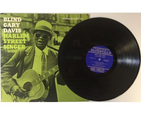 BLUES LPs (WITH RARITIES). Superb pack of 6 x essential LPs. Titles are Blind Gary Davis - Harlem Street Singer (US Prestige/