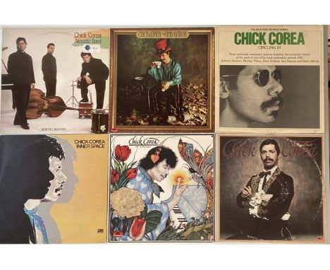 CHICK COREA/CHUCK MANGIONE - LPs. Excellent split collection of 22 x LPs from Chick and Chuck. Chick Corea (and related x11) 