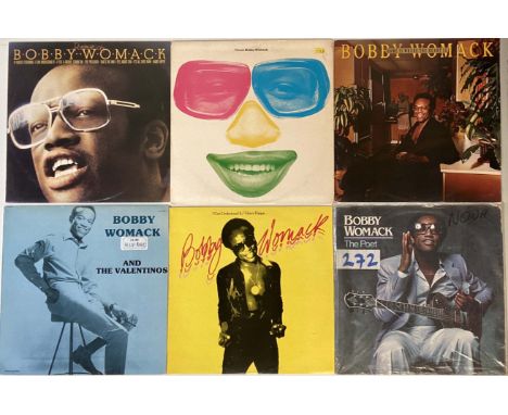 CLASSIC SOUL/FUNK - LPs/12". Stirring collection of 37 x LPs with 12". Artists/titles are Bobby Womack (and related, x19) inc
