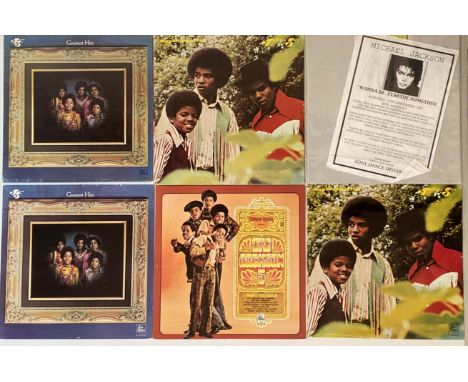 MICHAEL JACKSON AND THE JACKSON FIVE. 19 LPs / compilations and 8 x 12" from the Jacksons to include promos, EU issues etc. T