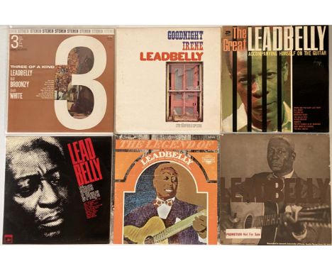 LEADBELLY/JOSH WHITE (AND RELATED) - LPs. Excellent collection of 23 x LPs from Huddie and Josh. Leadbelly (x12) titles inclu