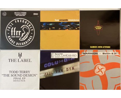 HOUSE/TRANCE/DANCE/EURO/OLD SCHOOL/HARD DANCE - MAINLY UK ISSUE - 12". Mega, massive collection of around 290 x 12" (includin