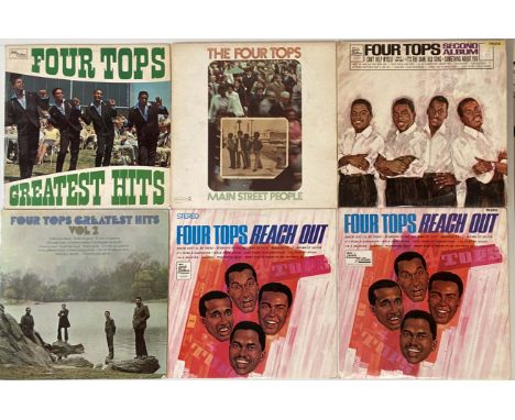 FOUR TOPS - LPs. Wicked collection of 32 x (almost entirely) LPs (with UK and US originals) from the Four Tops. Titles includ
