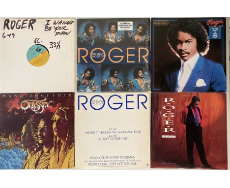 DISCO/SOUL/FUNK/P-FUNK - LPs/12". Blazing collection of 30 x LPs and 12" to get spinnin'! Artists/titles are Roger (x5) - The