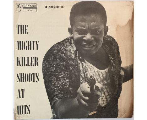 THE MIGHTY KILLER - SHOOTS AT HITS LP (ORIGINAL JAMAICAN PRESSING - PORT-O-JAM LP 107). Finishing this fantastic sale with th