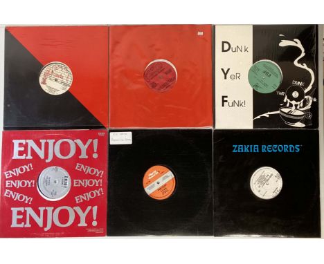 US HIP HOP - INDIE 12". Choice collection of 17 x Hip Hop 12" on smaller Indie labels. Artists/titles include VSF - Velocity,