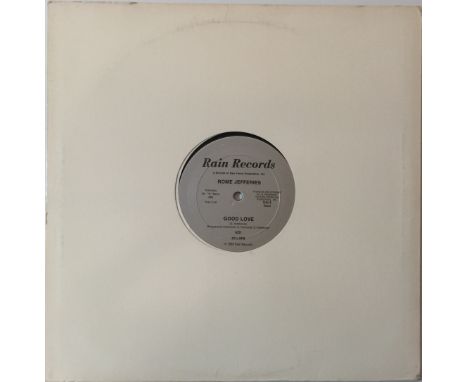 ROME JEFFERIES - GOOD LOVE 12" (ORIGINAL US PRESSING - RAIN RECORDS A251). Monster Boogie rarity from 1983 with this top cond