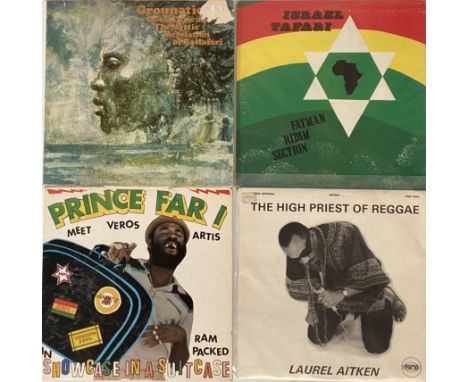 REGGAE (ROOTS/ROCKSTEADY/DUB) - LP/12" RARITIES. Mighty pack of 6 x LPs/1 x 12" rarities (7 altogether). Titles are Fatman Ri