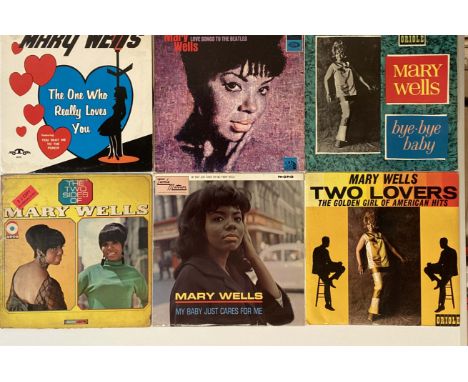 MARY WELLS - LPs. Fantastic collection of 14 x LPs from Mary including original UK Oriole pressings. Titles include Bye Bye B