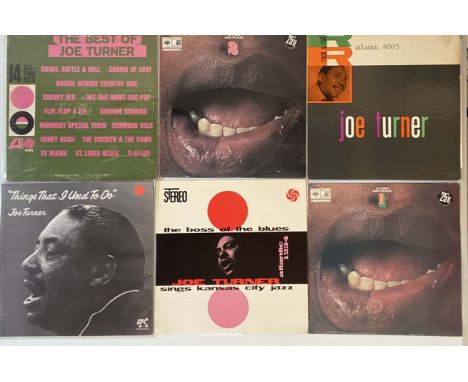 BLUES - LPs. Superb collection of 18 x LPs. Artists/titles are Joe Turner (x8) inc. Joe Turner 'Rock &amp; Roll' (US 1957 Atl