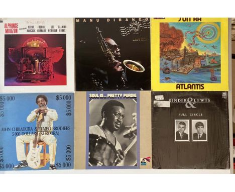 CONTEMPORARY JAZZ/SOUL-JAZZ - LPs. Forward thinking collection of 31 x (mainly) LPs plus 1 x 10". Artists/titles include Atla