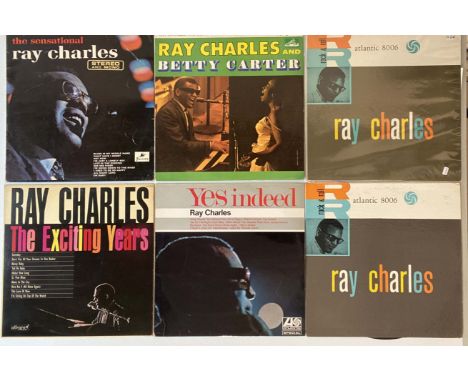 RAY CHARLES - LPs. Sensational collection of 30 x from Ray once more, this time including UK, US and Japanese pressings. Titl