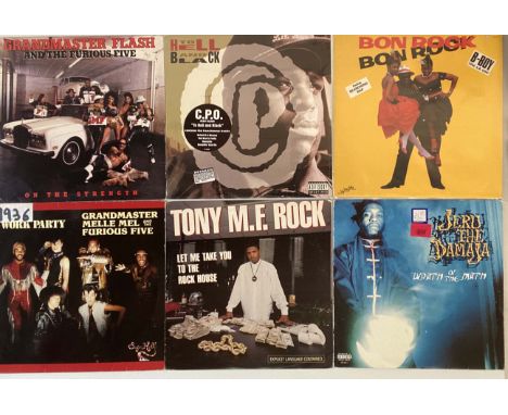 US (ARTISTS) HIP HOP LPs. Loaded with classics is this collection of 18 x (almost entirely) LPs. Artists/titles include Bon R