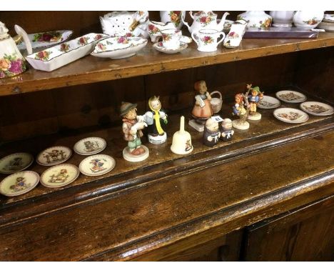 A collection of Hummel figures etc.