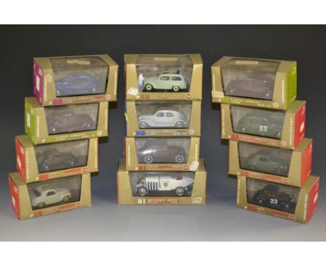 Brumm - Italian Die cast models, inc R58 Lancia Aprilia 47 Hp c.1936; R28 Fiat 500C Belvedere Hp16.5, c.1951;  R31 Fiat 508C 