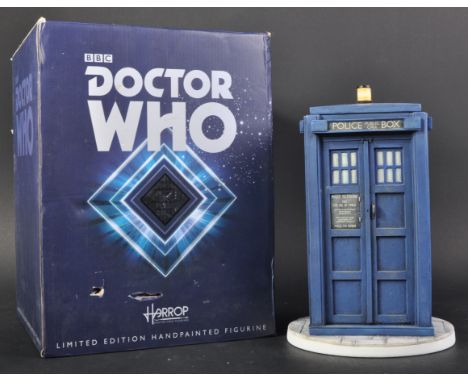 Doctor Who - Robert Harrop - WHO10 ' TARDIS 1974 (Third Doctor) ' Limited Edition of 400. Hand painted resin figure / statue 