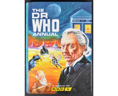 Doctor Who - 1966 (published 1965) - original William Hartnell First Doctor 1966 annual. Complete, unclipped price. Pen dedic