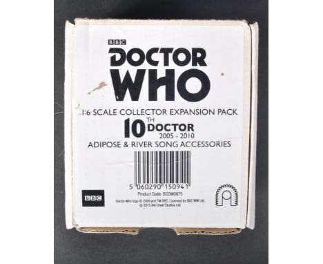 Doctor Who - Big Chief Studios - a 1/6 scale ' Collector Expansion Pack ' set for the 10th Doctor figure - ' Adipose &amp; Ri