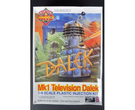 Doctor Who - Comet Miniatures - a vintage 1990s Comet Miniatures made 1:8 Scale Plastic Injection Model Kit ' Mk1 Television 