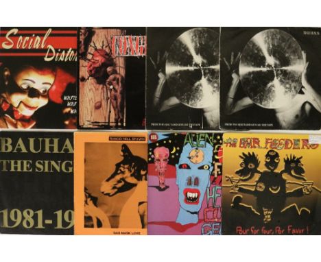 GOTH / INDUSTRIAL / TRASH / PUNK - LPs/12". Terrifying collection of 29 x LPs and 14 x 12". Artists/titles include The Joy Ki