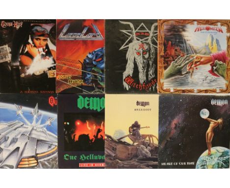 HEAVY METAL / THRASH / DEATH METAL - LPs. Fab bundle of 28 x LPs. Artists/titles include Cloven Hoof - A Sultans Ranson (HMR 