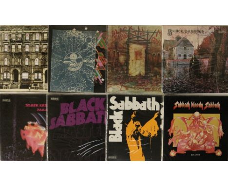 HEAVY ROCK - LPs. Melting collection of 24 x LPs. Titles are Led Zeppelin - Physical Graffiti (UK original Swan Song SSK 8940