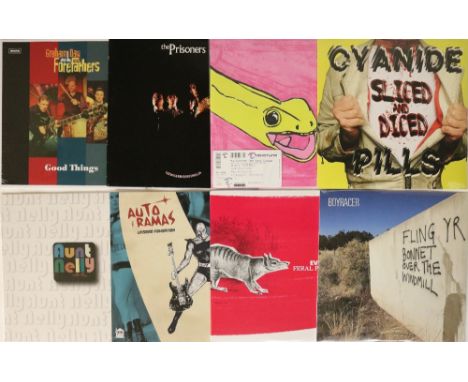 90s - 2000s / PUNK / GARAGE / PSYCH / ALTERNATIVE - LPs. Stirring bundle of 16 x (mainly) LPs. Artists/titles include The Hip