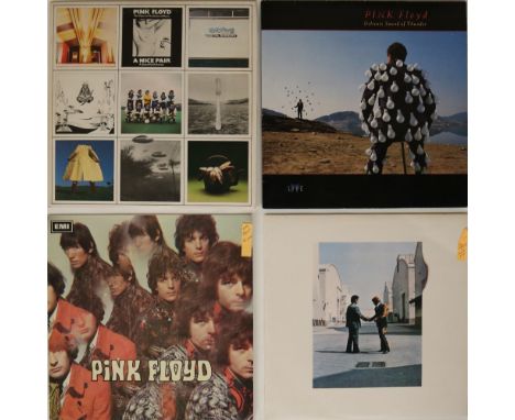 PINK FLOYD - LPs - UK PRESSINGS. Excellent collection of 12 x LPs including desriable issues... Titles are Atom Heart Mother 