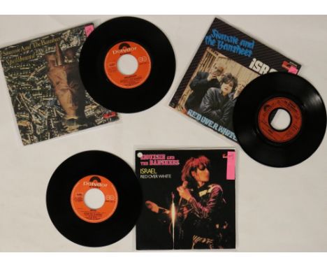 SIOUXSIE AND THE BANSHEES/THE CREATURES - EUROPEAN RARITY PICTURE SLEEVE 7". Impressive bundle of 7 x European 7" rarities. T