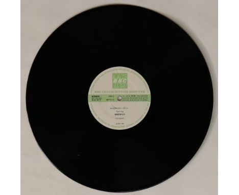 BBC TRANSCRIPTION SERVICES - IN CONCERT - WHITESNAKE/BUDGIE LPs. Soupçon, high quality selection of 2 x seldom seen original 