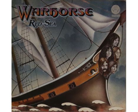 WARHORSE - RED SEA LP (1ST UK VERTIGO SWIRL - 6360 066). Ace original UK pressing of the 1972 LP (6360 066). The record is in