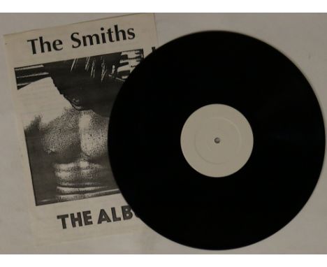 THE SMITHS - THE SMITHS LP - UK WHITE LABEL TEST PRESSING (ROUGH 61). Extremely few on the ground original UK white label tes