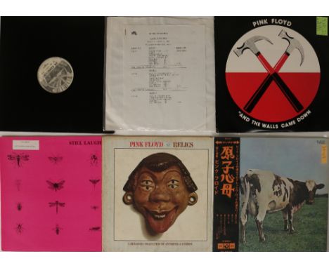 PINK FLOYD - LPs - RADIO BROADCASTS/RARITIES. Collectors pack of 7 x LPs and including some spare inserts. Titles are (Westwo