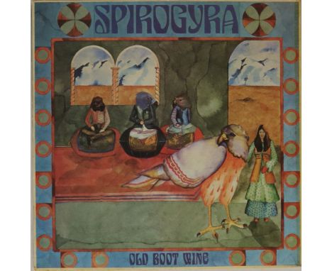 SPIROGYRA - OLD BOOT WINE LP (ORIGINAL UK PRESSING - PEGASUS PEG 13). The superb second offering from the (one and only, UK) 