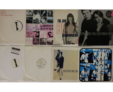 THE JAM/STYLE COUNCIL &amp; RELATED - 7"/12"/LP COLLECTION. Fantastic instant collection of 24 x 7" with 9 x (mainly) 12" (in