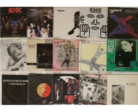 HARD ROCK / NEW WAVE / COOL POP / SOUL - 7". Great clean collection of about 170 x 7". Artists/title sinclude AC DC, Yazoo (x