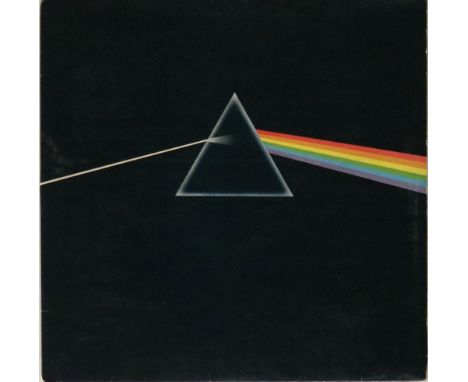 PINK FLOYD - THE DARK SIDE OF THE MOON LP - 1ST UK 'SOLD BLUE' PRESSING (SHVL 804). Essential to any Floyd collection is this