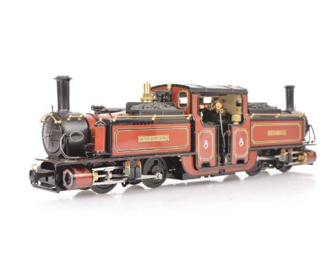 A Gauge 1 (narrow gauge) Radio Controlled live steam Ffestiniog Railway 'Fairlie' 0-4-4-0 Tank Locomotive by Roundhouse Engin