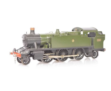 A semi-finescale 0 Gauge 3-rail GWR 51xx 2-6-2 Tank Locomotive, a scratch-built model fitted with a JH motor unit, neatly con