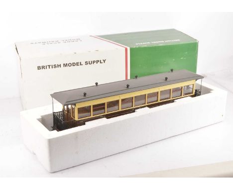 A Welshpool & Llanfair Light Railway G scale (gauge 1) 'Pickering' 3rd class Coach by British Model Supply (Accucraft), ref R