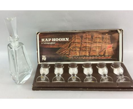 WMF Kaphoorn Schnapsglaser and decanter
