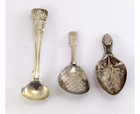 Silver hallmarked caddy spoons