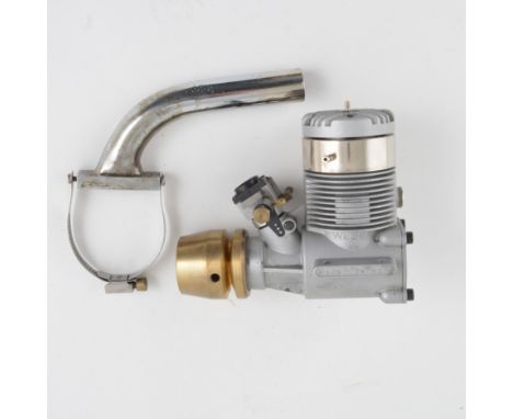 WEBRA 91 MARINE R/C glow with manifold.