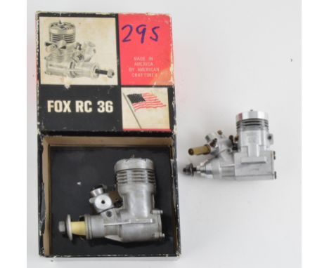 2 X R/C glows HGK15 and FOX 36X.