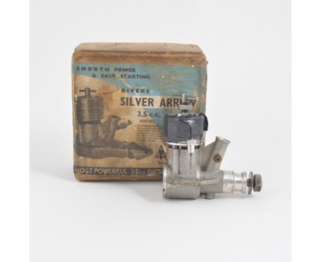 RIVERS SILVER ARROW 3.5cc diesel used boxed with papers.
