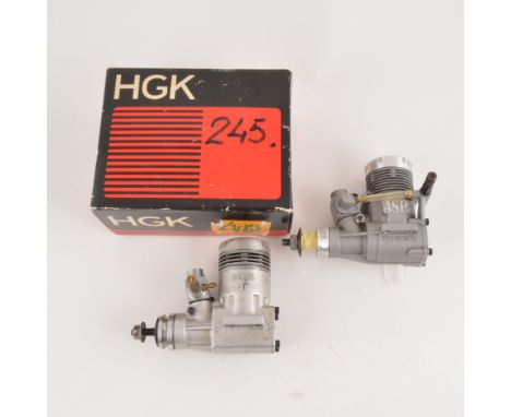 2 X R/C glows HGK 40 and ASP 53.