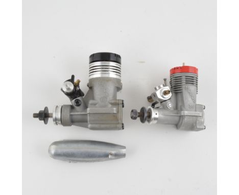 2 x MERCO R/C glow engines 61 twin plug and 35.