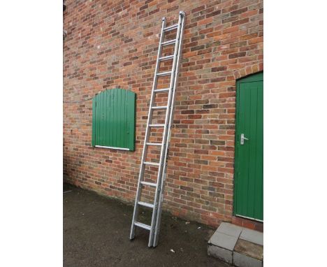 A YOUNGMAN 200 3.66 MM EXTENSION LADDER