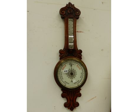 ANTIQUE ANEROID BAROMETER 